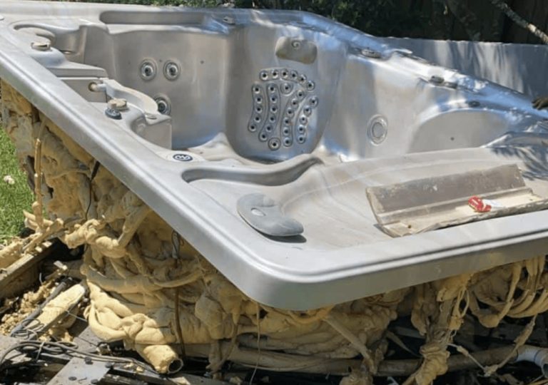 We Remove Old Hot Tubs