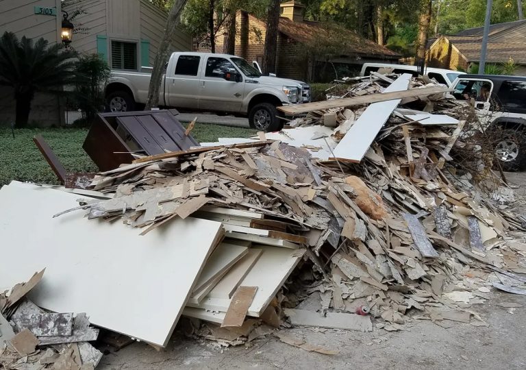 Roofing Debris Material Cleanup